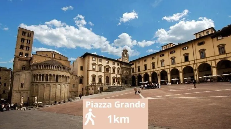 Apartament Bilocale Petrarca - 5 Minuti Dal Centro Storico Arezzo Włochy